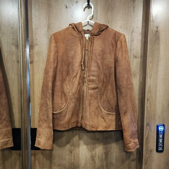 Lucky Legend Brand Brown Suede Vintage Jacket | Large - Picture 2 of 7